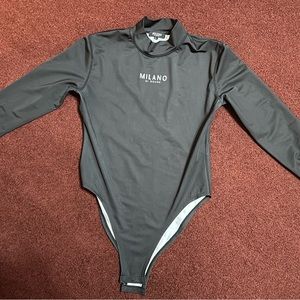 Milano women’s bodysuit; size l; black